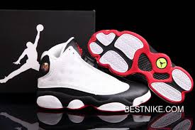 air jordan 13 women shoes aaa black white online lastest