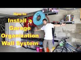 We built a workbench and brought in several rolling storage systems. How To Install A Garage Organization Wall System Youtube