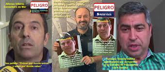 Basilio Otero, Torcuato Teixeira, Alfonso Vilares, Manuel Daniel Formoso  Moledo los enemigos del sector pesquero