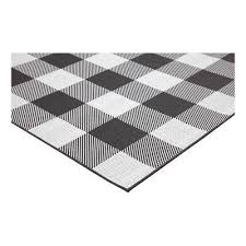 Black And White Buffalo Check Rug Outdoor 30 X 50 Buffalo Plaid Outdoor Rug Black Threshold Outdoor Rugs Rugs Buffalo Plaid Pattern