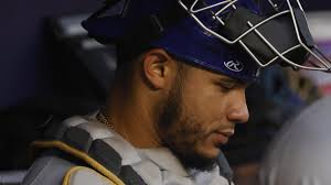 Why did William Contreras not help Willson Contreras with catching?