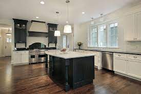 111 Luxury Kitchen Designs Love Home Designs Black Kitchen Island Black White Kitchen Luxury Kitchen Design