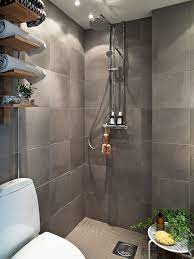The modern hardware, sink, and vanity encourage a contemporary feel, as does the color scheme. Small Bathroom Open Shower Ideas Novocom Top
