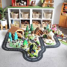 The Way To Play Road Is Probably My I Mean My Kids Favourite Thing To Play With At The Moment Today We Girl Nursery Storage Kids Room Kids Playroom