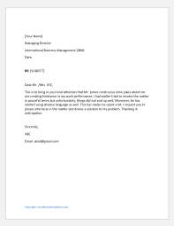 In this article, you will learn how to write informal letters in english with the help of sample opening and closing sentences and sample letters. Complaint Letters To Supervisor For Various Reasons Word Excel Templates