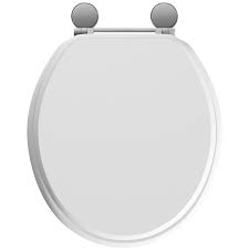 Check spelling or type a new query. Celmac Wirquin White Wooden Toilet Seat With Stainless Bar Hinge Victoriaplum Com