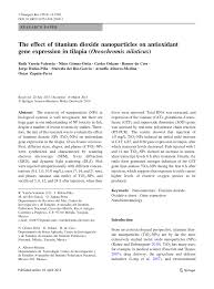 El mudo de eladio vergara y vergara (1848), inti: Pdf The Effect Of Titanium Dioxide Nanoparticles On Antioxidant Gene Expression In Tilapia Oreochromis Niloticus