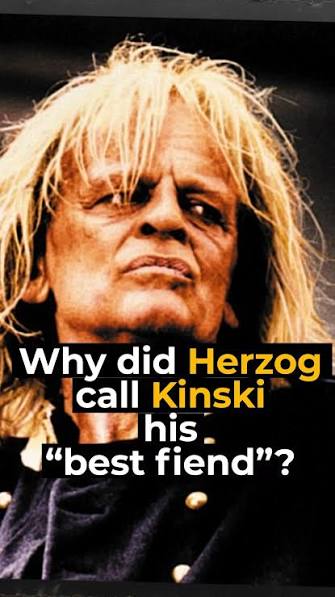 My Best Fiend (1999) - Werner Herzog The love-hate relationship between  Werner Herzog and Klaus Kinski, the deep trust between the director and the  actor, and their independently and simultaneously hatched plans