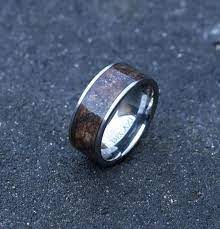 Wooden Ring For Men Mens Wedding Band Tungsten Ring For Him In 2020 Rings For Men Mens Wedding Rings Mens Wedding Bands