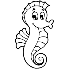  Gambar Mewarnai Kuda Laut Art Drawings For Kids Happy Paintings Easy Cartoon Drawings