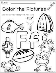 Letter Of The Week F Is Perfect For The Beginning Of The Year In Preschool Or Kindergarten Phonics Worksheets Preschool Worksheets Tracing Worksheets Preschool