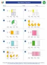 Fraction concepts blackline run one copy on a transparency. Equivalent Fractions 5th Grade Math Worksheets And Answer Keys Study Guides