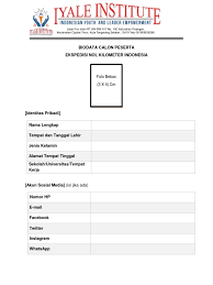 Teteh, tatik, rt ttl : Biodata Docx