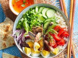 Salade De Sardine Facon Poke Bowl Recettes Recette Salade De Sardines Recettes De Cuisine Recette