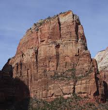 Angels landing (aka angel's landing or angels' landing), located in zion national park in southwestern utah, is a the easiest and most popular way up top is the 2.5 mile class 3 angels landing trail that leaves the grotto picnic area shuttle stop (4298') on the zion canyon scenic drive. Angels Landing Wikipedia