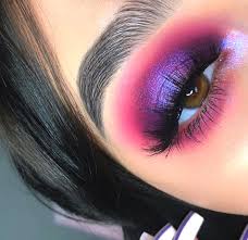 purple pink eyeshadow makeup ideas