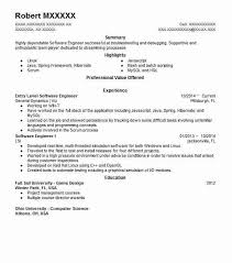Create your new resume and download it in 10 minutes! Entry Level Software Engineer Resume Example Livecareer