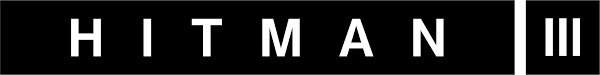 Official logo for the video game, hitman 3. Hitman 3