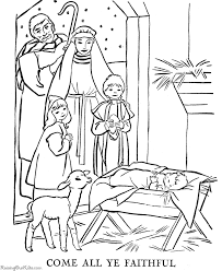 Each printable highlights a word that starts. Christian Christmas Coloring Page Coloring Pages For All Ages Coloring Library