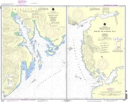 Noaa Chart 17363 Pybus Bay Frederick Sound Hobart And Windham Bays Stephens P