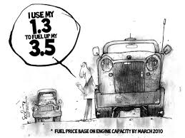 The increase will take the price of 95 octane petrol from r15.67 currently to an estimated r16.33. Fuel Price Hike By Mystudio69 Politics Cartoon Toonpool