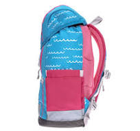 FUNKI Kinder-Rucksack türkis 6025.002 Funny Whale A4 PLUS