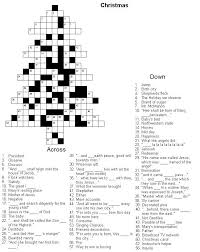 Christmas Tree Crossword Puzzle Christmas Crossword Christmas Crossword Puzzles Christmas Puzzle