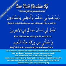 Do A Nabi Ibrahim Doa Sembahyang Kutipan Agama