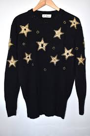 Black And Gold Sweater Women S Vintage 90 S Black Gold Knit Wool Pullover Sweater Women S Kitsch Knit Top Lambswool Ang Pullover Sweater Women Pullover Sweaters Knitted Pullover Sweaters