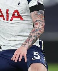 Tobiasvaneenandereweireld) was born in antwerp, belgium. Inked Footballers Pierre Emile Hojbjerg Tottenham Denmark Nt