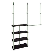It is perfect for your pantry, as well as laundry room, closet or garage. Upc 075381553018 Closetmaid Closet Organization 4 Ft To 8 Ft Laminate Closet Maximizer In Choco Upcitemdb Com