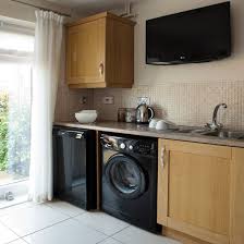 How to make a small utility room for a washing machine? Modern Utility Room Pictures Ideal Home