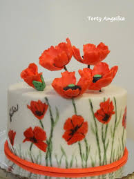 Our birthday gift delivery makes finding the right gift for anyone quick and easy! Birthday Cakes Poppy Flower Cake By Angiek Yesbirthday Home Of Birthday Wishes Inspiration