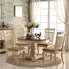 Pinnock 5 Piece Dining Set Round Wood Dining Table Round Dining Table Sets Round Dining Room