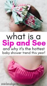 Hosting A Sip And See A Baby Shower After Baby Is Born Welcome Baby Party Virtual Baby Shower Newborn Baby Tips