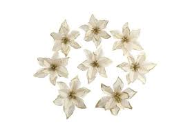 As christmas is not really celebrated in japan, those who do were left with little choice for christmas tree decorations. Gold Amajoy 12pcs Glitter Poinsettia Christmas Tree Ornament Artificial Wedding Christmas Flowers Xmas Tree Wreaths Decor Ornament 14cm Red And Gold For Choice Gold Kogan Com