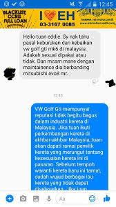 Perkhidmatan jual beli kereta baru dan terpakai, menguruskan sambung bayar kereta, menguruskan pinjaman kereta, jual kereta untuk spare part,menguruskan insuran pemotoran, memberi perkhidmatan berkaitan dengan jpj. Eddie Soh Blog Kereta Eh Motor Credit