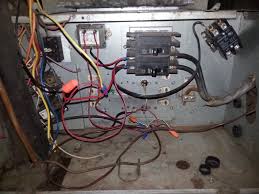 The first element is symbol that indicate electric component from the circuit. Nordyne Air Handler Need Help Wiring It Terry Love Plumbing Advice Remodel Diy Professional Forum