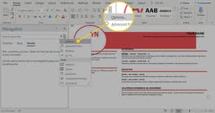Screen shot of classic menu for word. How To Search For Text In Ms Word