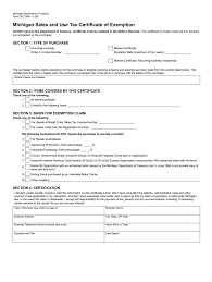 Here is a list of the most common customer questions. Michigan Tax Exempt Form Fill Online Printable Fillable Blank Pdffiller
