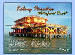 Sitting 15 nautical miles off sabak bernam, malaysia, the kelong is a 15 minute ride and 20 minutes drive from sabak bernam to the jetty which is located at bagan nakhoda omar. Kelong Paradise Waterfront Resort House Styles Resort Mansions
