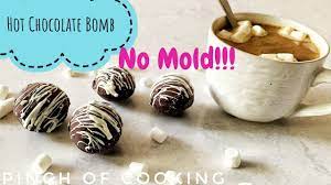 Place your hot chocolate bomb mold on a muffin pan to provide a stable workspace. How To Make Hot Chocolate Bombs Without A Mold Make Tiktok Hot Cocoa Bombs Just Using An Egg Youtube