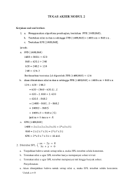 Check spelling or type a new query. Tugas Akhir Modul 2 Matematika