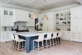 Various styles are available, from flat panel and shaker style kitchen cabinets to more traditional options. Our Favorite Blue Kitchen Cabinet Paint Colors Christopher Scott Cabinetry