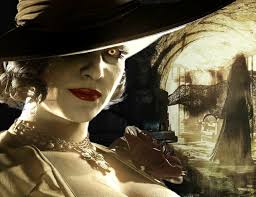 Lady dimitrescu (tall vampire lady:re 8 village). Resident Evil S Lady Dimitrescu Memes Have Taken Over Games Twitter Gamespot