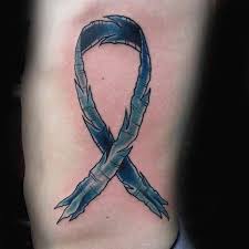 Cancer ribbon tattoo designs & their meaning. 64 Cancer Tattoo Ideas Best Designs Canadian Tattoos