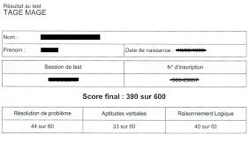 Le tage mage en chiffres. Quel Score Obtenir Au Tage Mage Admissions Paralleles