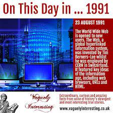 On This Day In 1991 | The World Wide Web Opens To New Users – Almost History