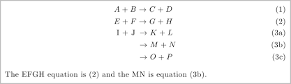 Mixed Sub Equation Numbering Within An Array Tex Latex Stack Exchange