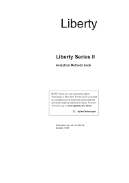 Liberty Liberty Series Ii Analytical Methods Book Manualzz Com